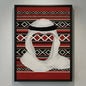 Framed Canvas Wall Art | Saudi Ghutrah Identity Portrait | Traditional Heritage Design with Hollow Frame